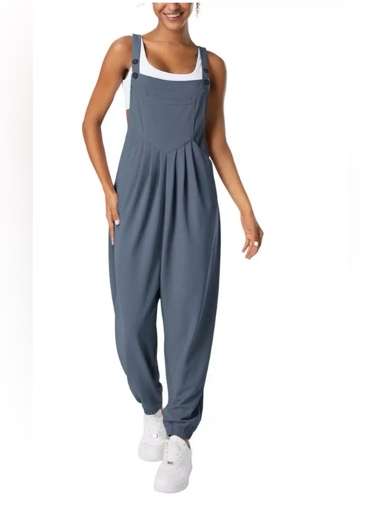 HALARA Pants - HALARA Waffle Casual Overalls Jumpsuit Size XL